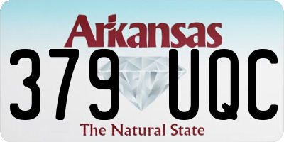 AR license plate 379UQC