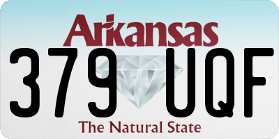 AR license plate 379UQF