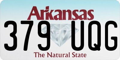 AR license plate 379UQG