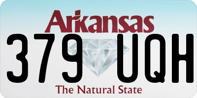 AR license plate 379UQH