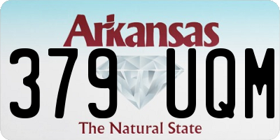 AR license plate 379UQM