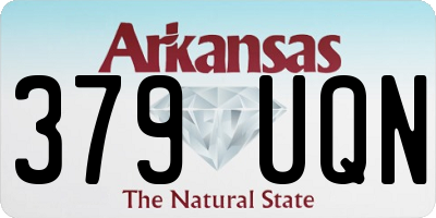 AR license plate 379UQN
