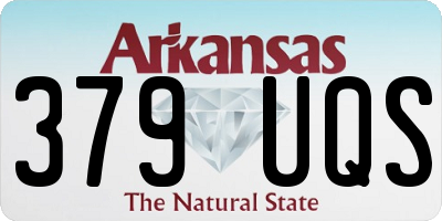 AR license plate 379UQS