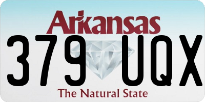 AR license plate 379UQX