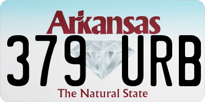 AR license plate 379URB