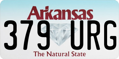 AR license plate 379URG