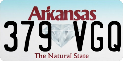 AR license plate 379VGQ