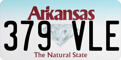 AR license plate 379VLE