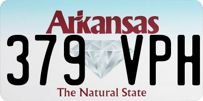AR license plate 379VPH