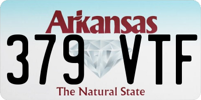 AR license plate 379VTF