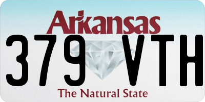 AR license plate 379VTH