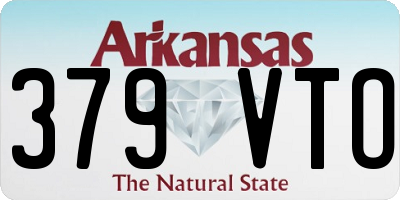 AR license plate 379VTO