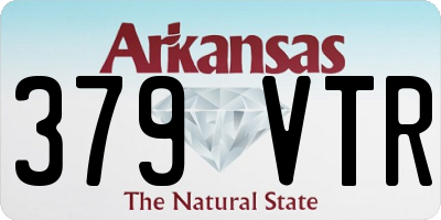AR license plate 379VTR