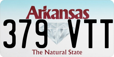 AR license plate 379VTT