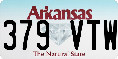 AR license plate 379VTW