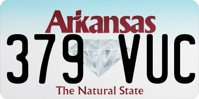 AR license plate 379VUC