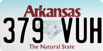 AR license plate 379VUH