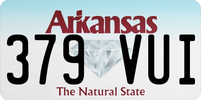AR license plate 379VUI