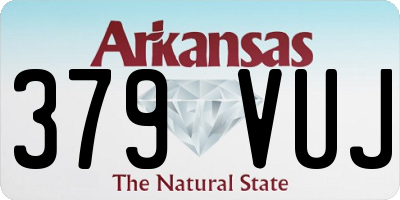 AR license plate 379VUJ