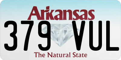 AR license plate 379VUL