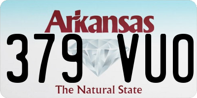 AR license plate 379VUO