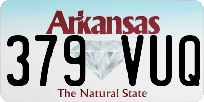 AR license plate 379VUQ