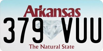 AR license plate 379VUU