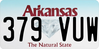 AR license plate 379VUW