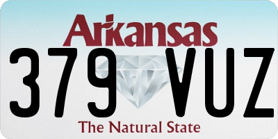 AR license plate 379VUZ