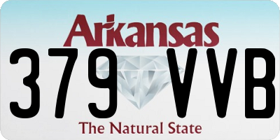 AR license plate 379VVB