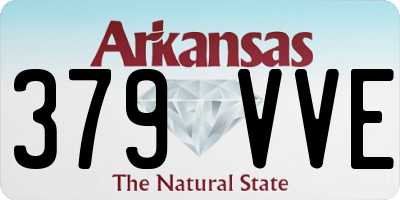 AR license plate 379VVE
