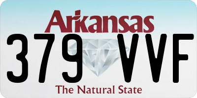 AR license plate 379VVF
