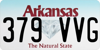 AR license plate 379VVG