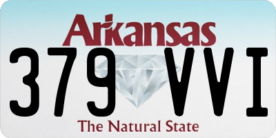 AR license plate 379VVI