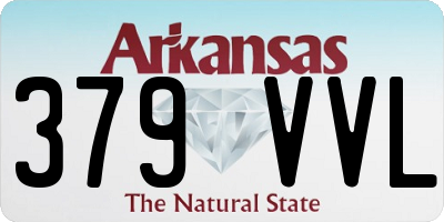 AR license plate 379VVL