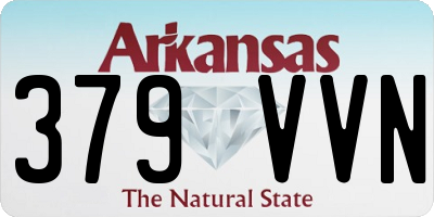 AR license plate 379VVN
