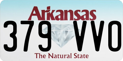 AR license plate 379VVO