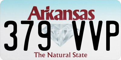 AR license plate 379VVP