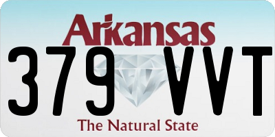 AR license plate 379VVT