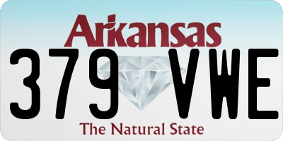AR license plate 379VWE