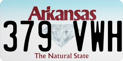 AR license plate 379VWH