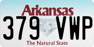 AR license plate 379VWP
