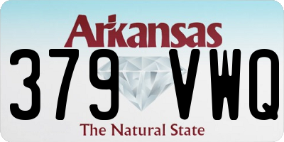 AR license plate 379VWQ