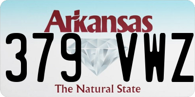 AR license plate 379VWZ