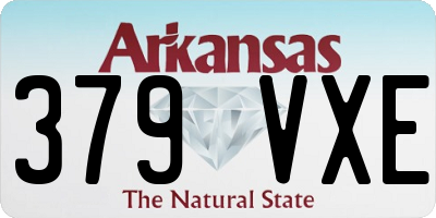 AR license plate 379VXE