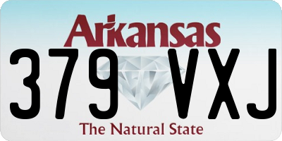 AR license plate 379VXJ