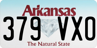AR license plate 379VXO