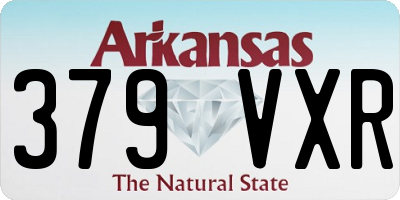 AR license plate 379VXR