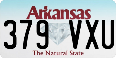 AR license plate 379VXU