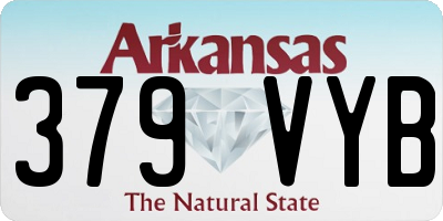 AR license plate 379VYB